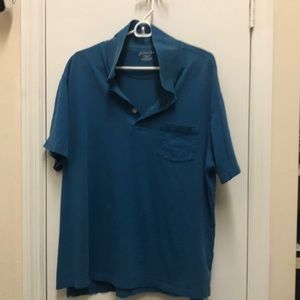 Blue Jersey Polo